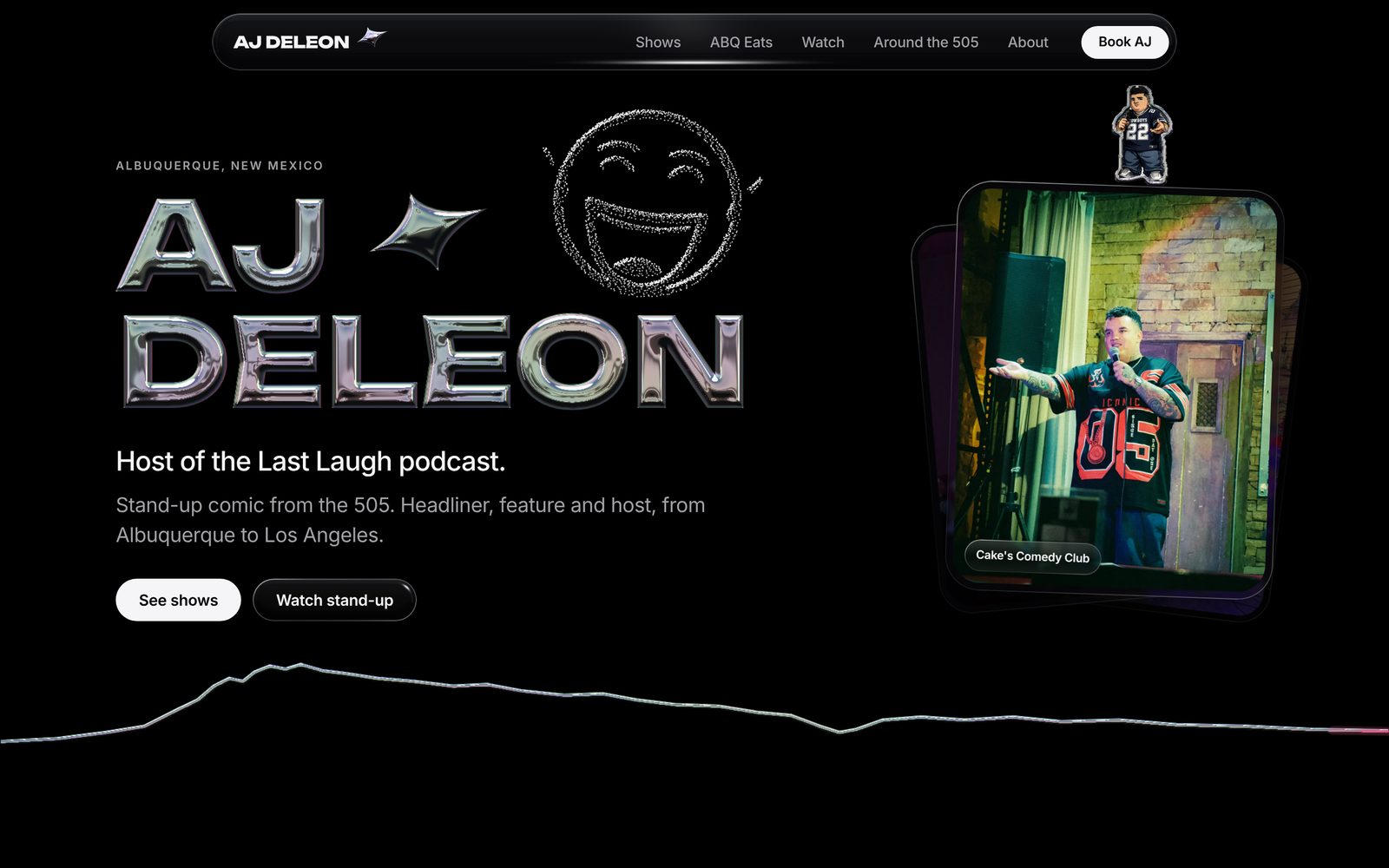 AJ Deleon Comedy: Albuquerque stand-up comic
